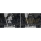 Защита редуктора Автоброня для 1,6T/2,0/2,0D сталь 2 мм для Hyundai Tucson/Kia Sportage 2015-2021