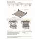 Защита картера и КПП Автоброня, сталь 2 мм для Lada Priora/ВАЗ 2110 1995-2007